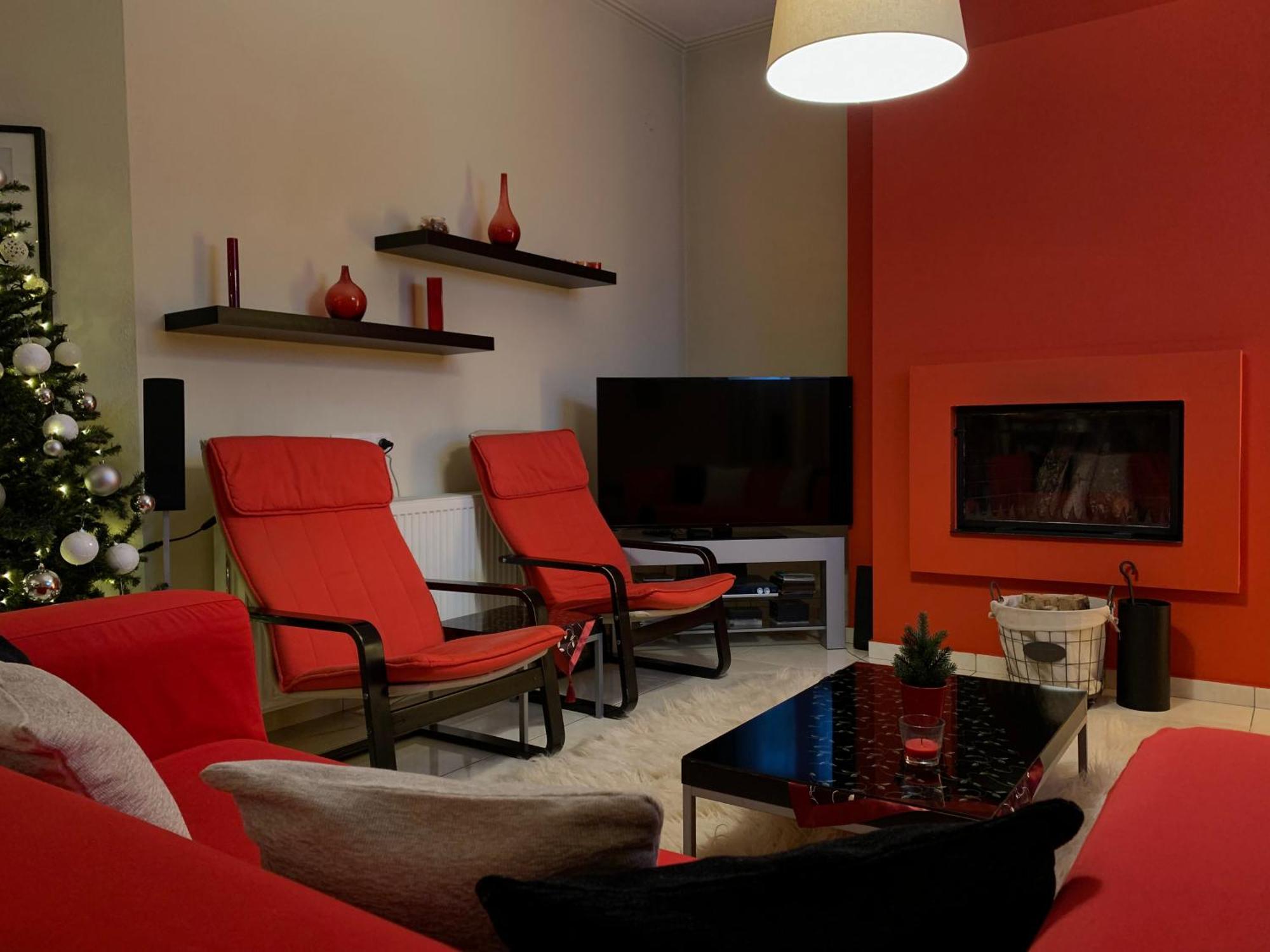 Sweet Red Home Tríkala المظهر الخارجي الصورة